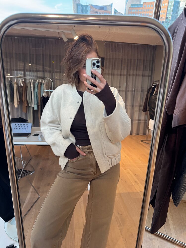 Rouge Edit Nellie L/S Bomber Jacket/1 Birch
