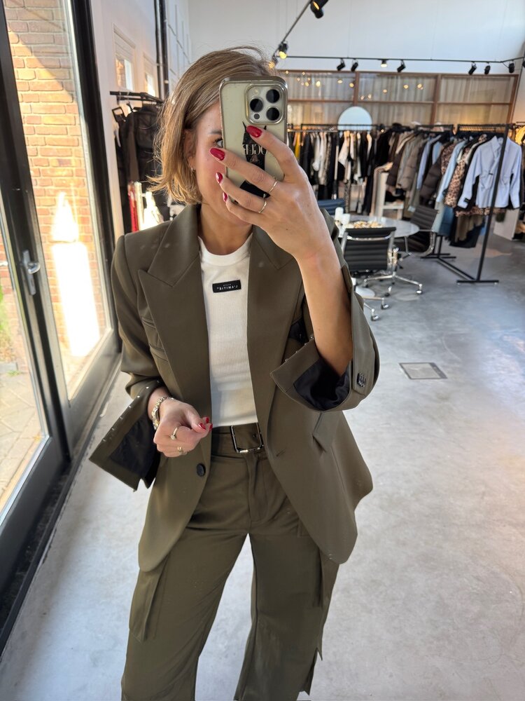 Haute L'Amitié Premiere Hook Blazer Army
