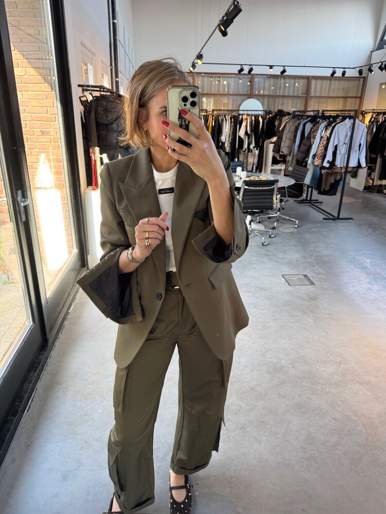 Haute L'Amitié Premiere Hook Blazer Army