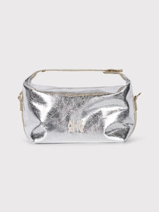 Alix The Label Ladies Woven Silver Bag