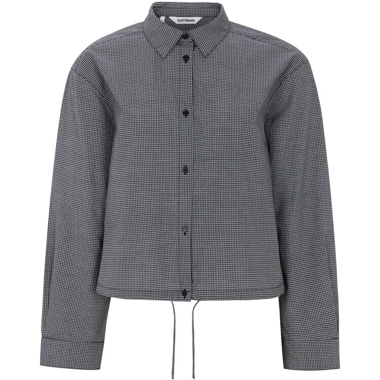 Soft Rebels Logan Shirt Black