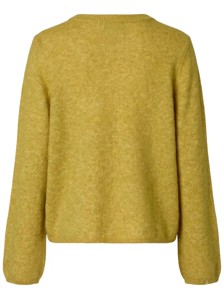 Selected Femme Lulu New LS Knit Cardigan Noos Avocado Oil/Melange