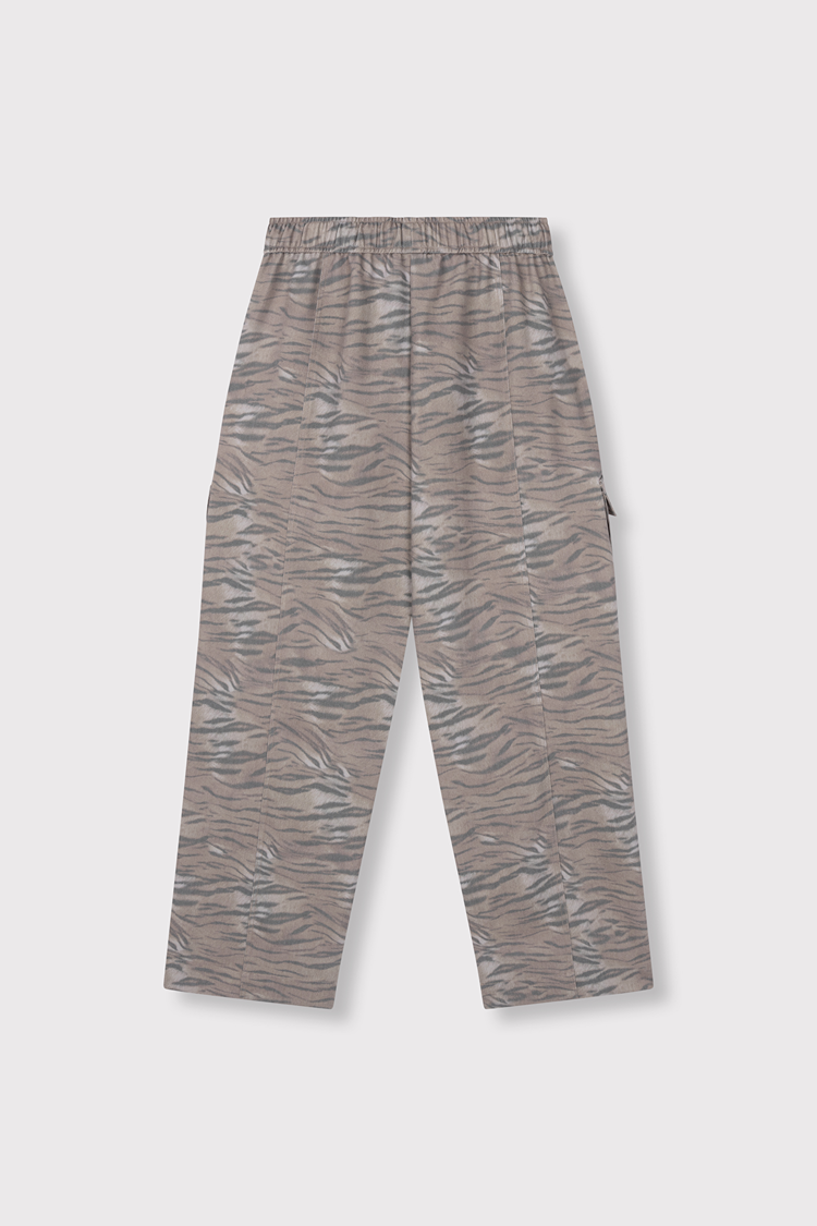 Alix The Label Ladies Woven Cargo Pants Animal