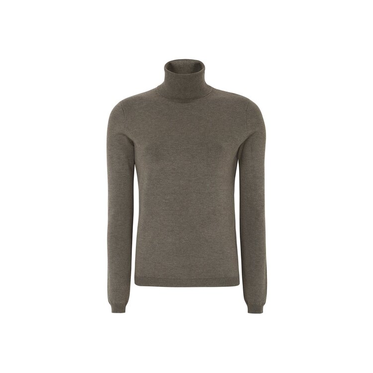 Soft Rebels Maria Rollneck Knit Canteen  Melange