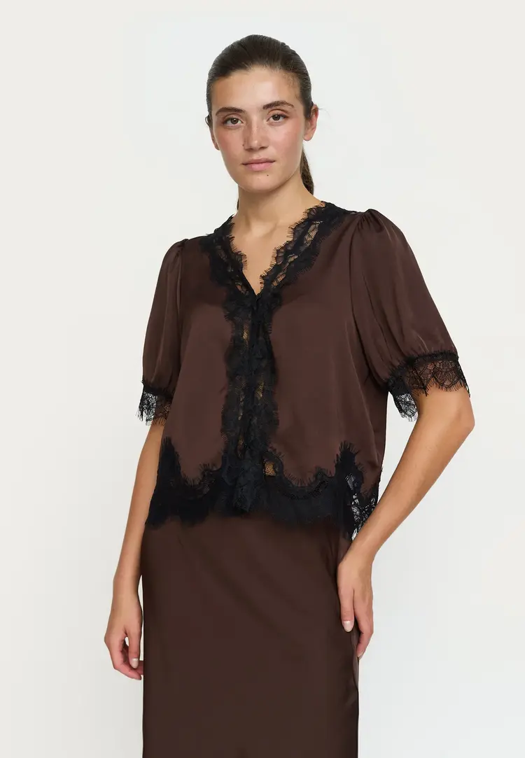 Soft Rebels Journee Shirt Demitasse