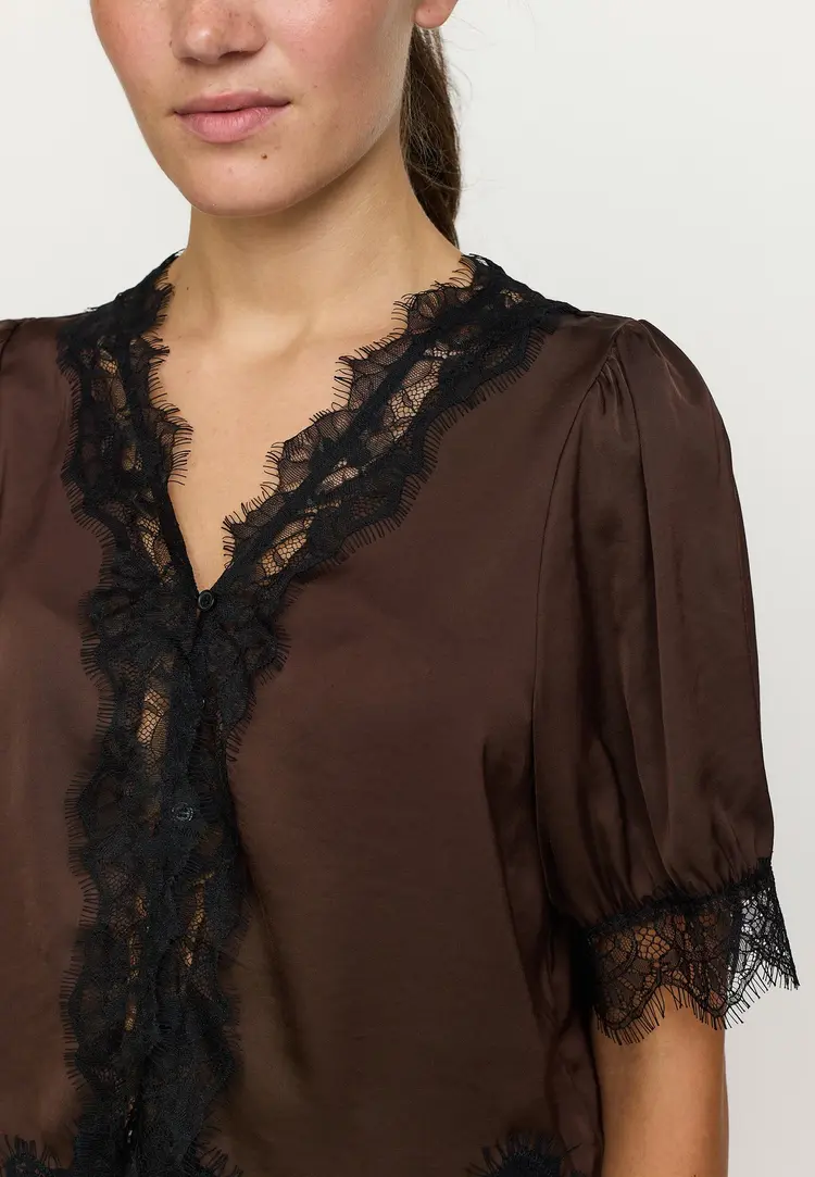 Soft Rebels Journee Shirt Demitasse