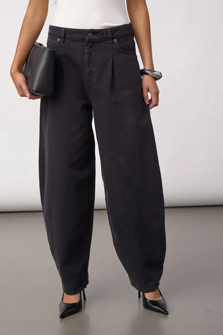 Co'Couture AkiraCC Barrel Pant Black