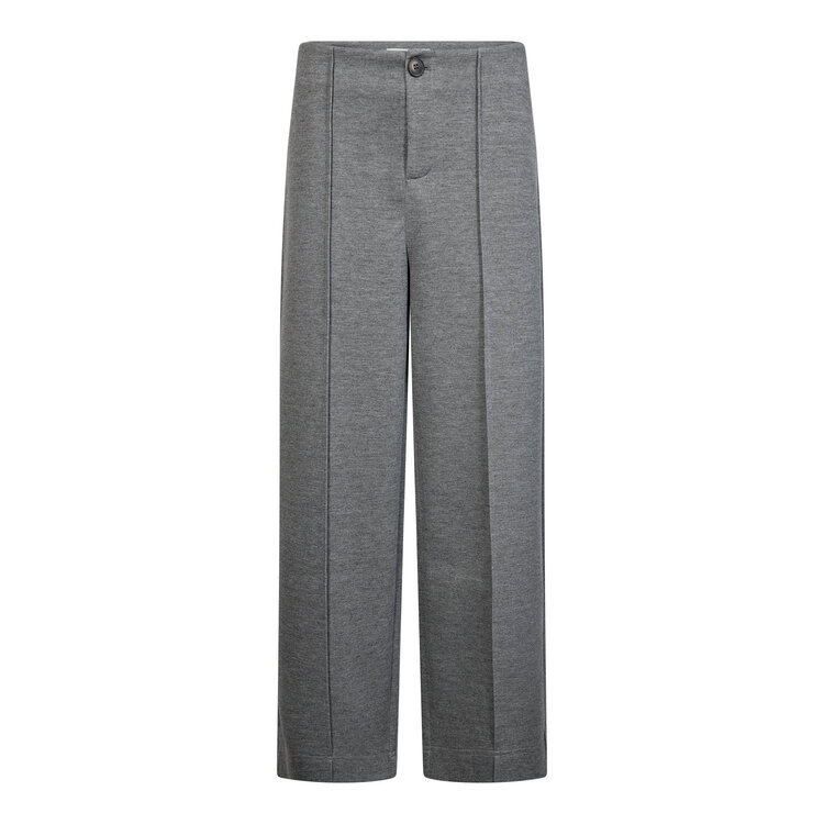 Co'Couture LanceCC Crease Sweatpant Mid Grey Melange