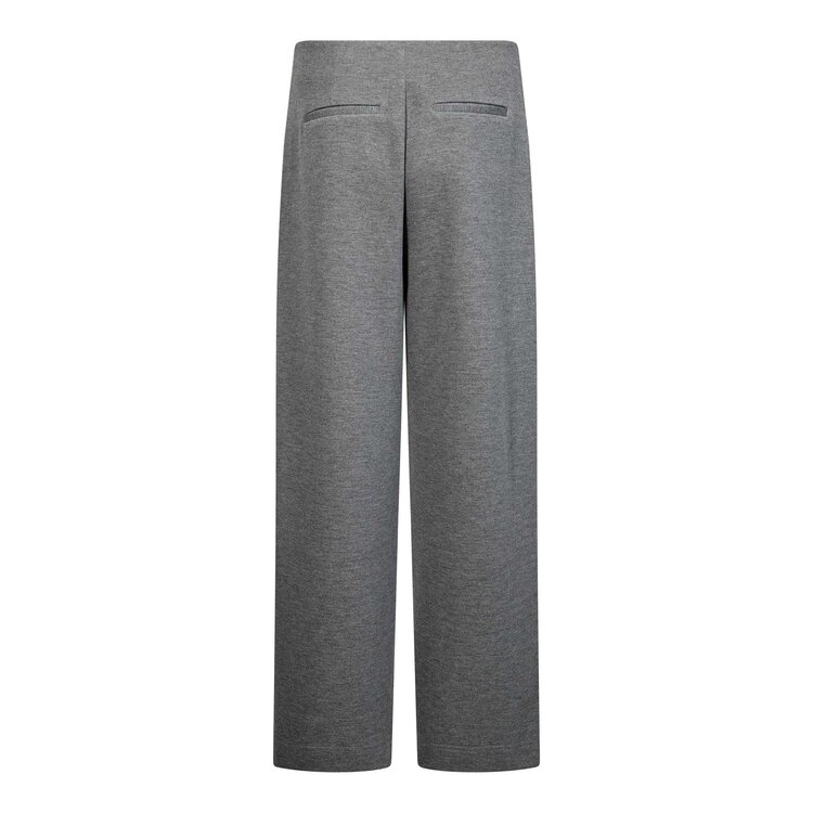 Co'Couture LanceCC Crease Sweatpant Mid Grey Melange