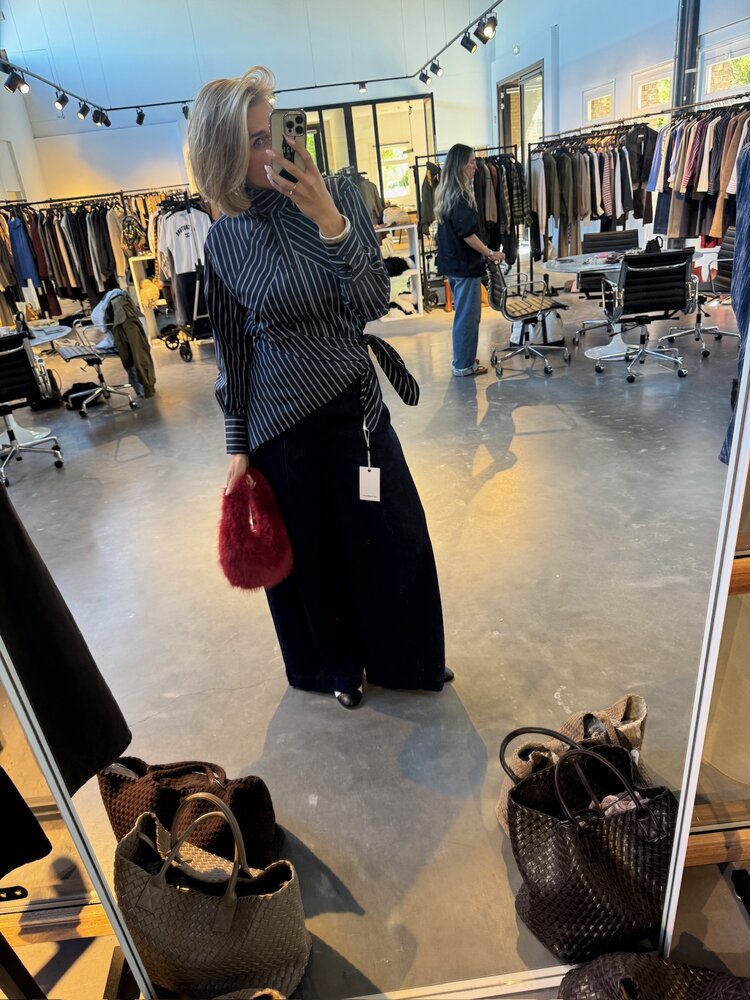 Co'Couture MerliCC Barrel Jeans Dark Denim