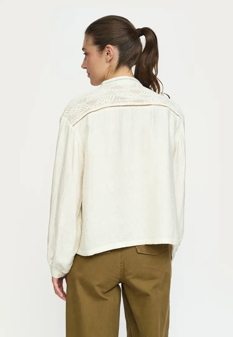 Soft Rebels Juliette Shirt Artic Wolf