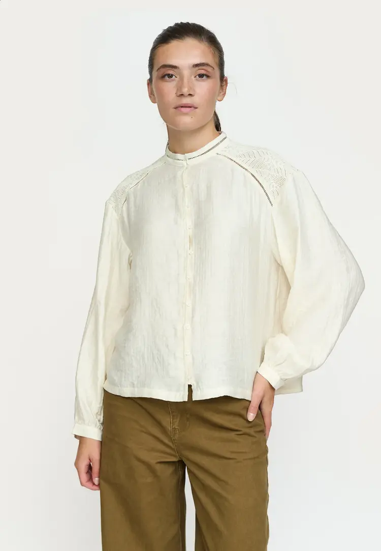 Soft Rebels Juliette Shirt Artic Wolf