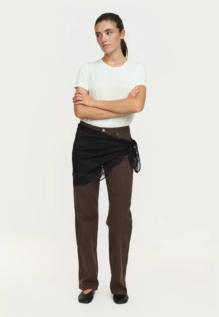 Soft Rebels Zarian Scarf Black