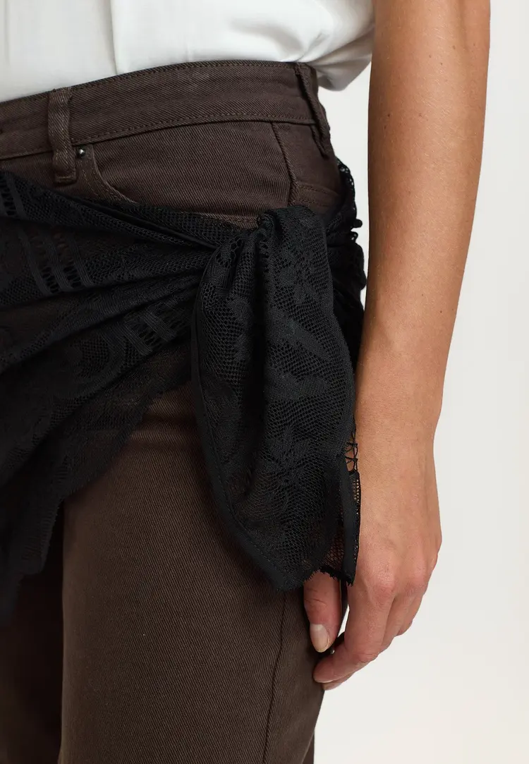 Soft Rebels Zarian Scarf Black