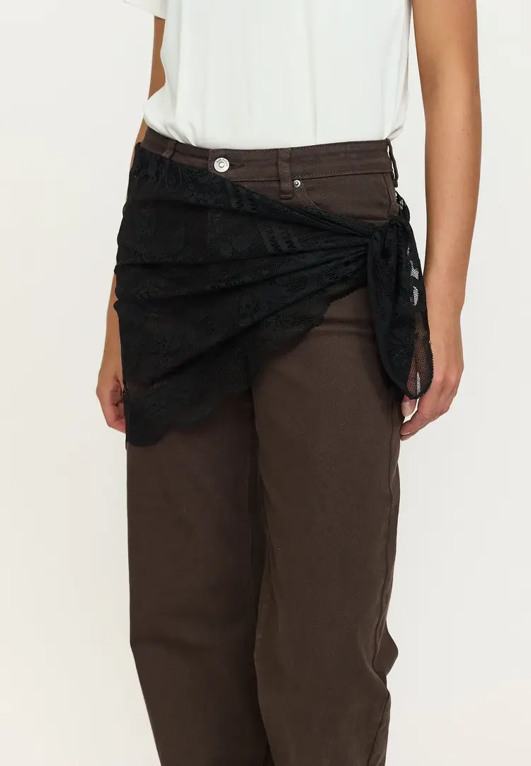 Soft Rebels Zarian Scarf Black