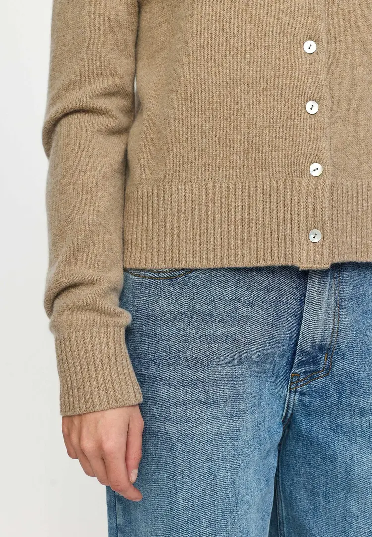 Soft Rebels Avery Cardigan Knit RWS Silver Mink