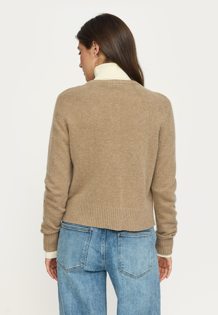 Soft Rebels Avery Cardigan Knit RWS Silver Mink