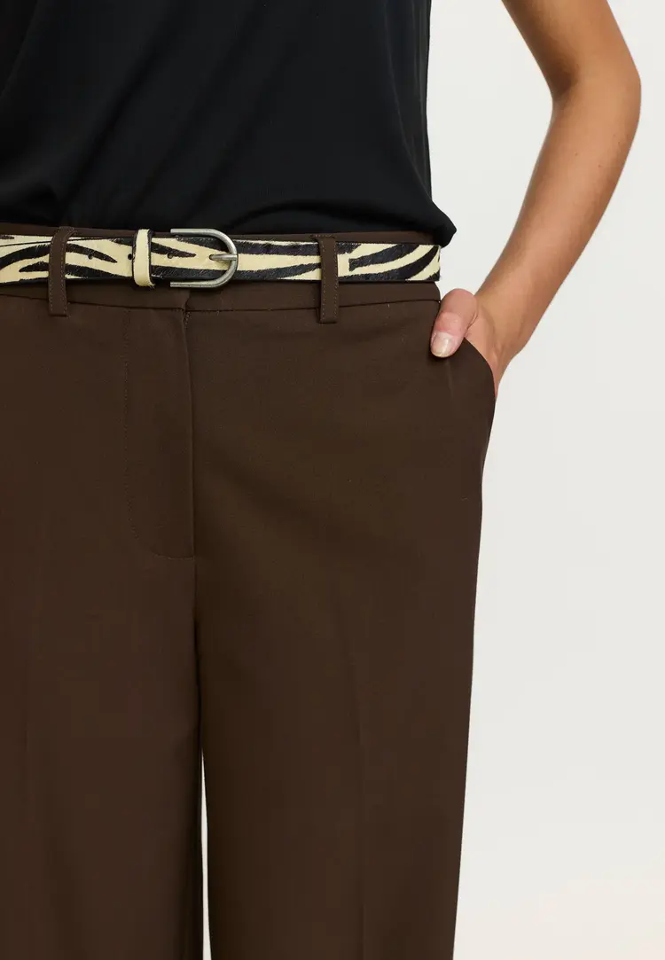 Soft Rebels Vilja Pants Grs Demitasse