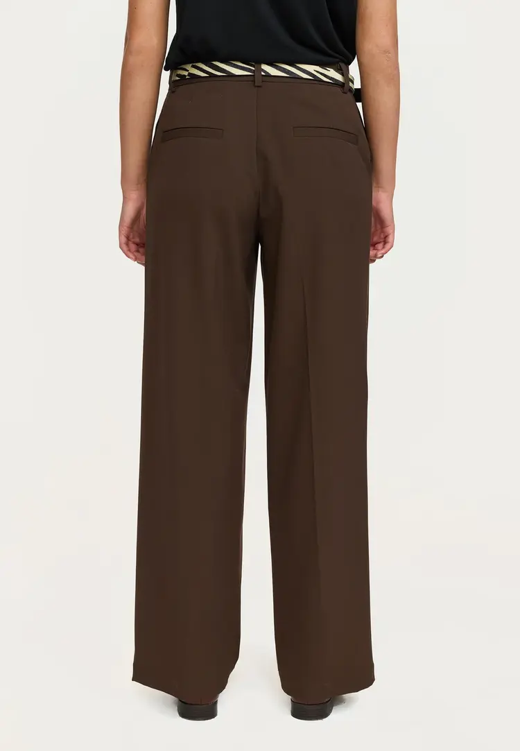 Soft Rebels Vilja Pants Grs Demitasse