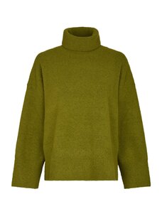 Neo Noir Naline Knit Blouse Sage Green