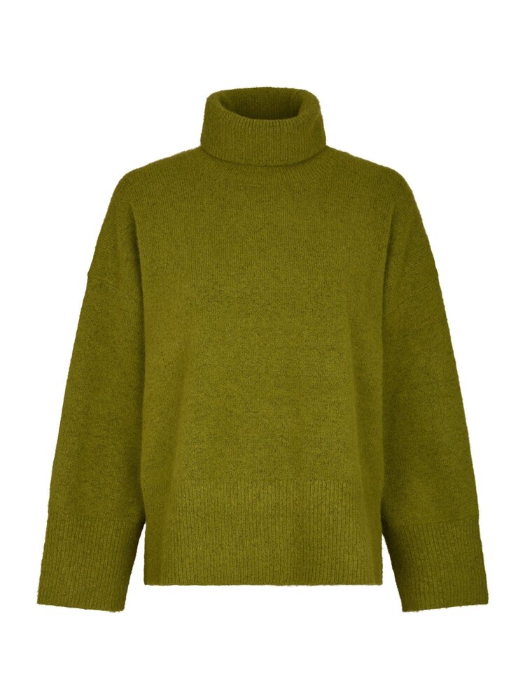 Neo Noir Naline Knit Blouse Sage Green
