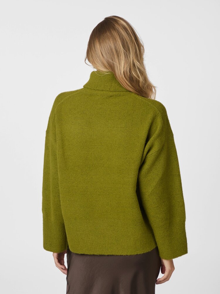 Neo Noir Naline Knit Blouse Sage Green