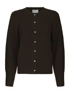 Neo Noir Nuna Knit Cardigan Brown