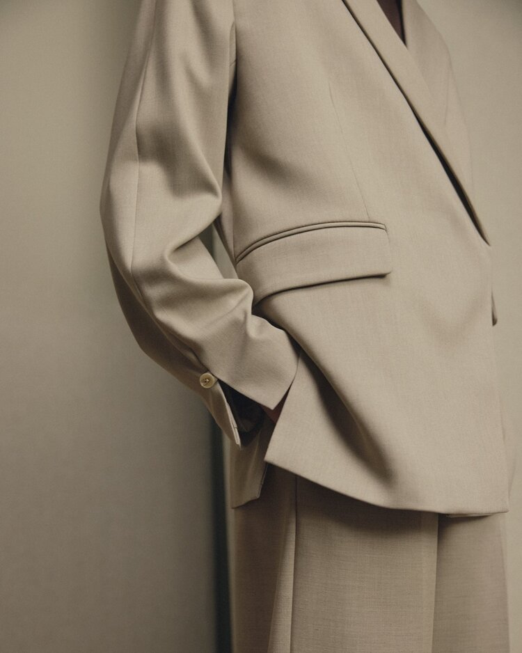 MSCH Marceli Oversized Blazer Warm LGM