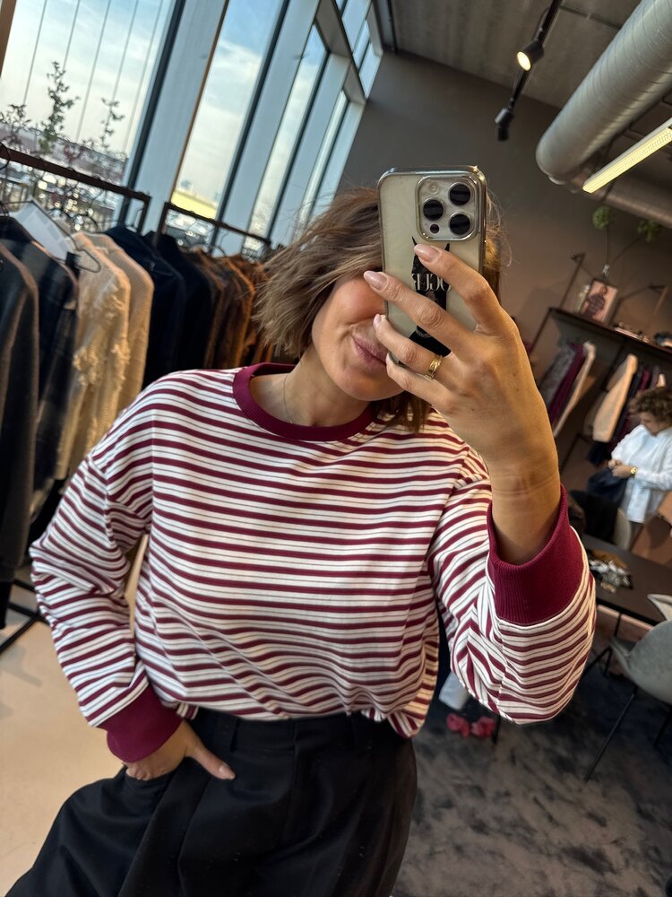 MSCH Monde Krestiane Pullover STP Egret/Rhododend