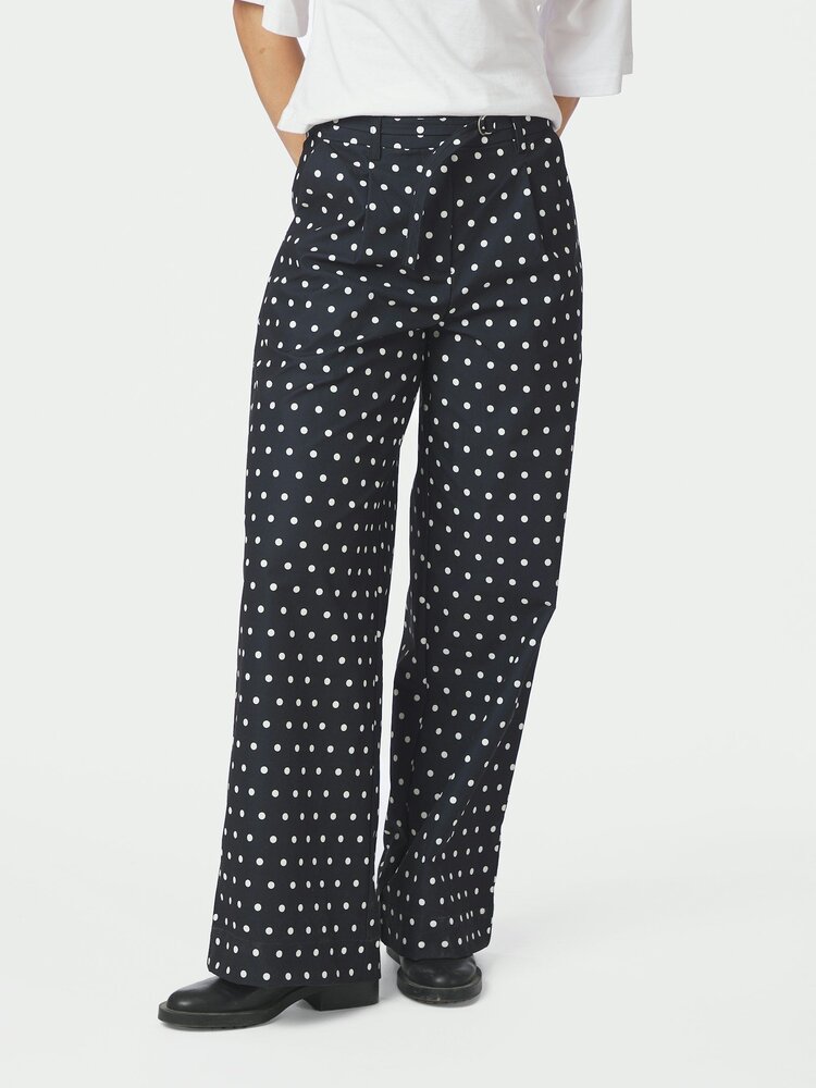 Neo Noir Malba Dot Pants Black