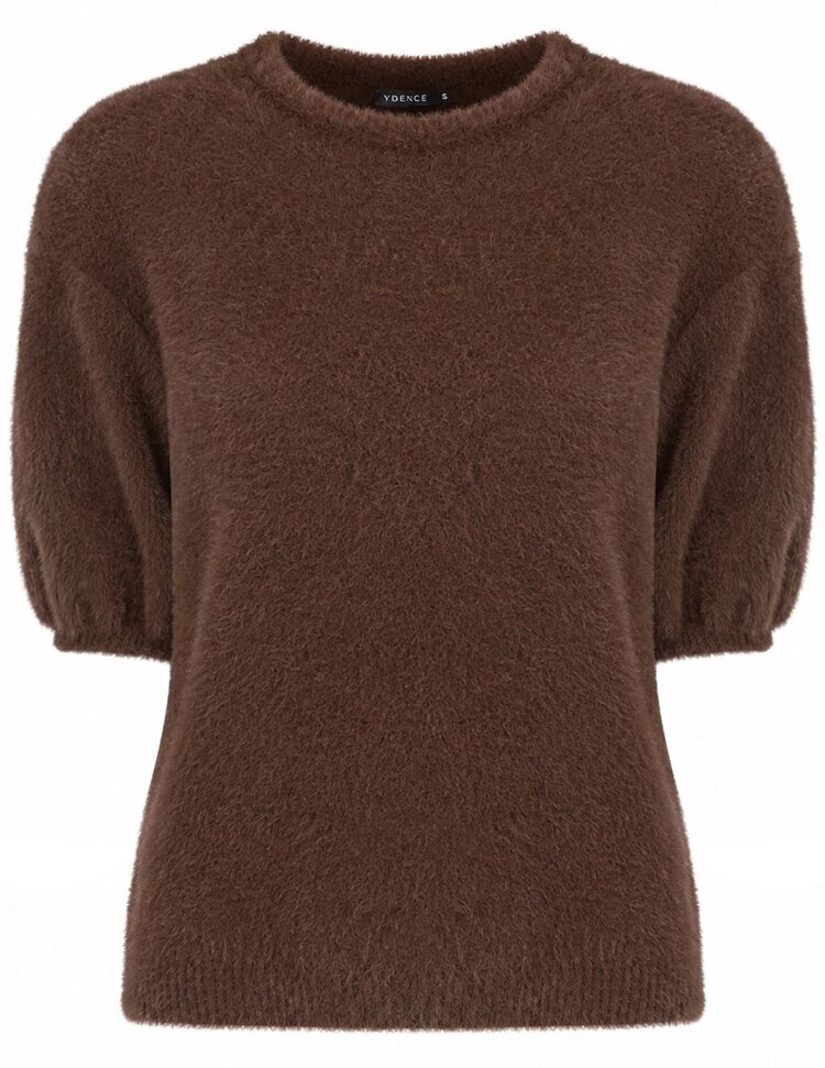 Ydence Knitted Top Mary Dark Brown