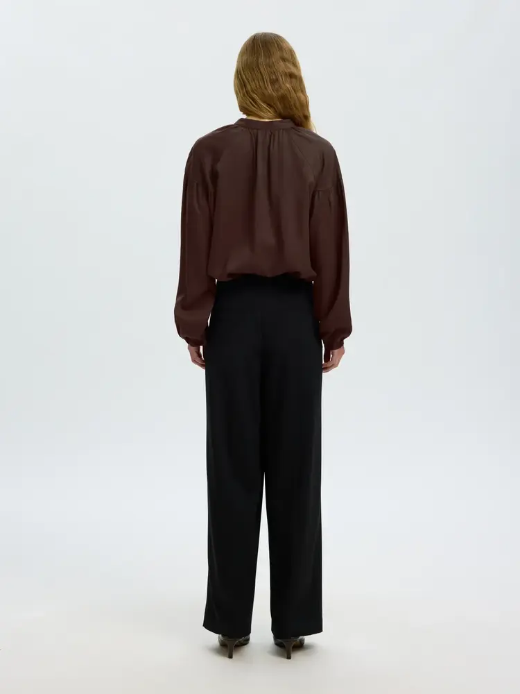 Selected Femme Donna LS Shirt Noos Egret