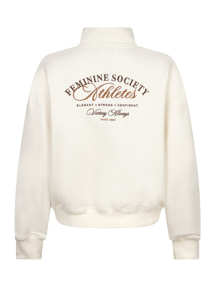 Ydence Sweater Feminine Society Ecru