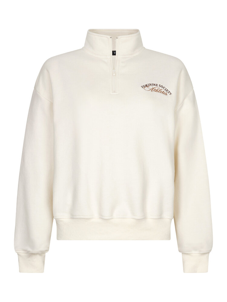 Ydence Sweater Feminine Society Ecru