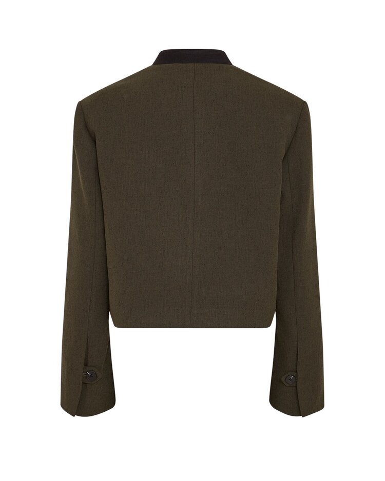 MSCH Cabrie Jacket Forest N Melange