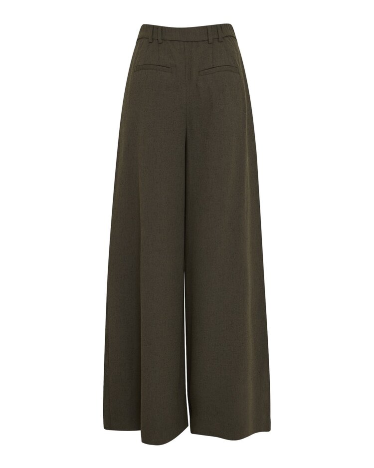MSCH Cabrie HW Pants Forest N Melange