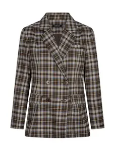 Ydence Blazer Novalee Brown/Blue Check