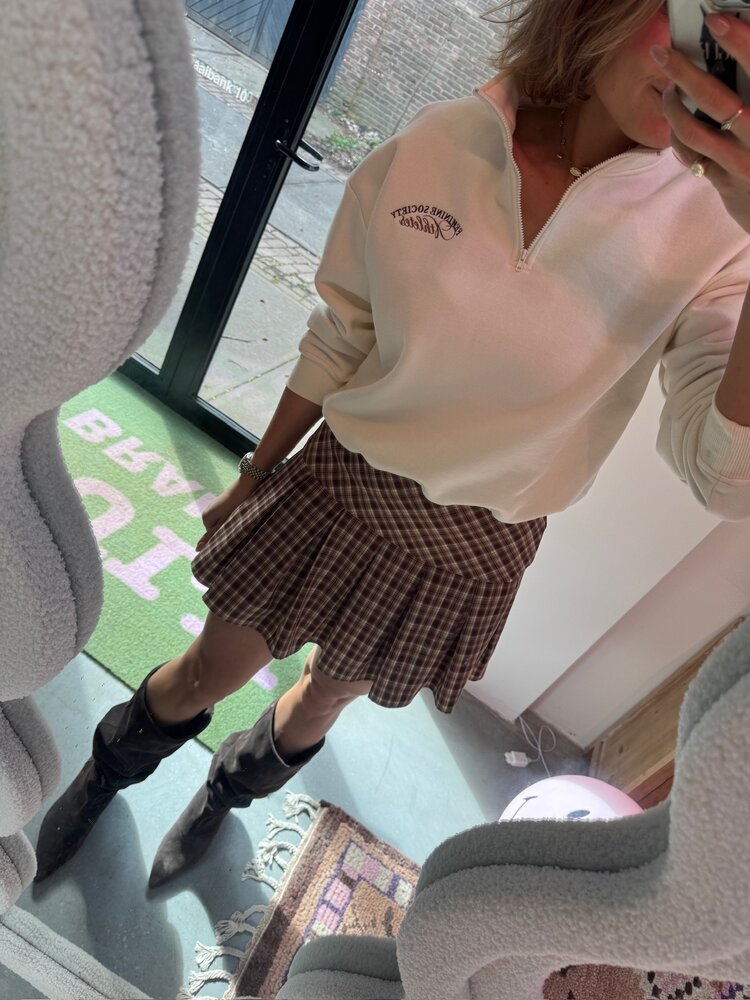 Ydence Sweater Feminine Society Ecru