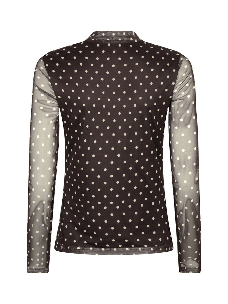 Ydence Top Bailey Brown/Ecru