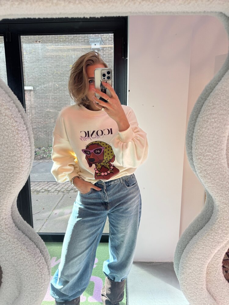 Ydence Sweater Fabulous And Fluffy Ecru