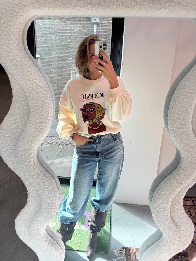 Ydence Sweater Fabulous And Fluffy Ecru