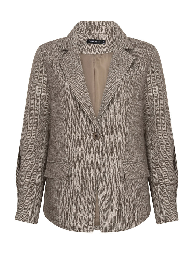 Ydence Blazer Prim Brown