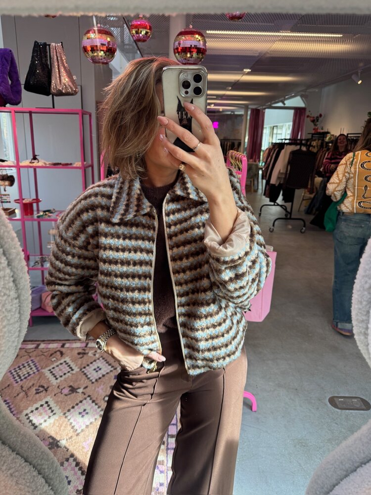 Ydence Jacket Evelina Light Blue