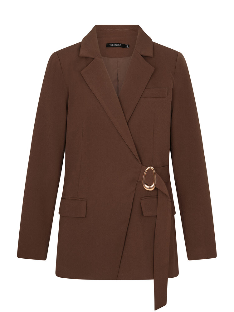 Ydence Blazer Shayla Dark Brown