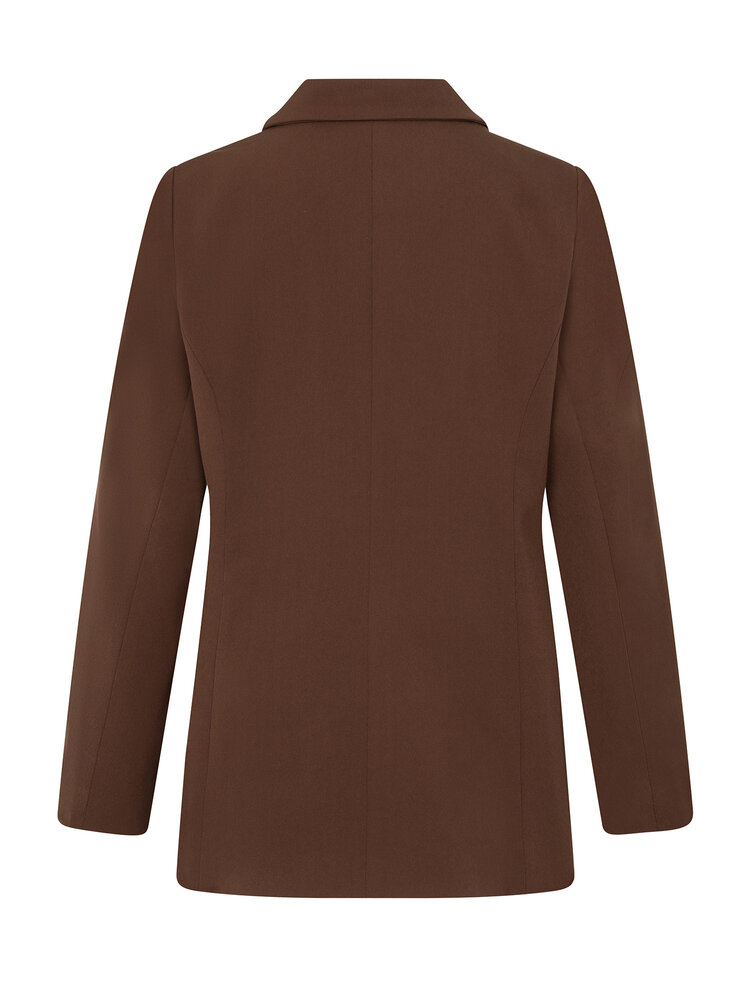Ydence Blazer Shayla Dark Brown
