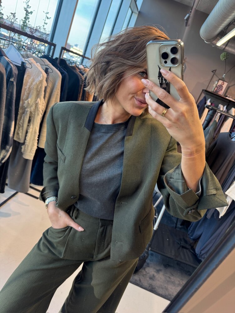 MSCH Cabrie Jacket Forest N Melange