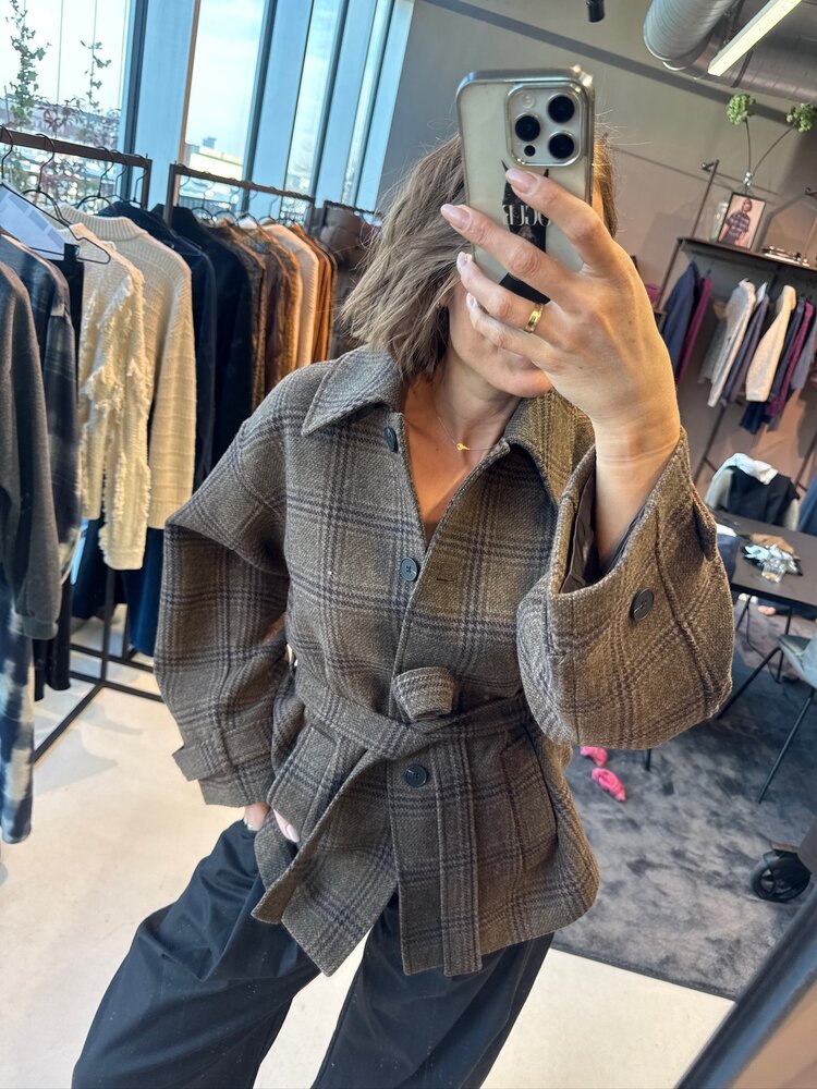 MSCH Amaranda Jacket Hot Fudge/Rubbe