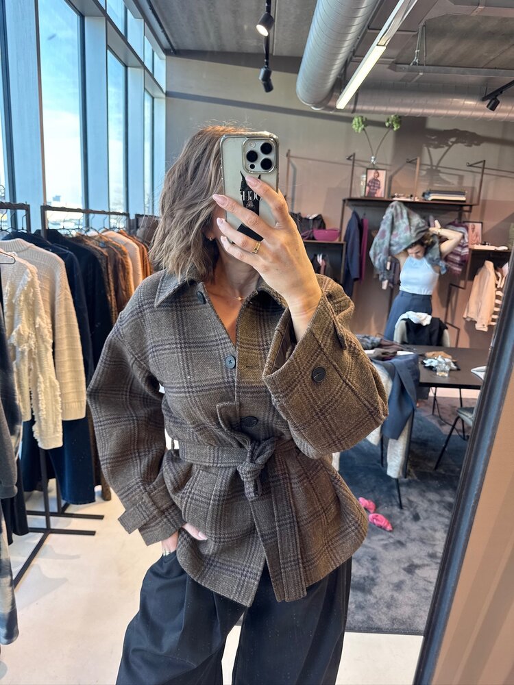 MSCH Amaranda Jacket Hot Fudge/Rubbe