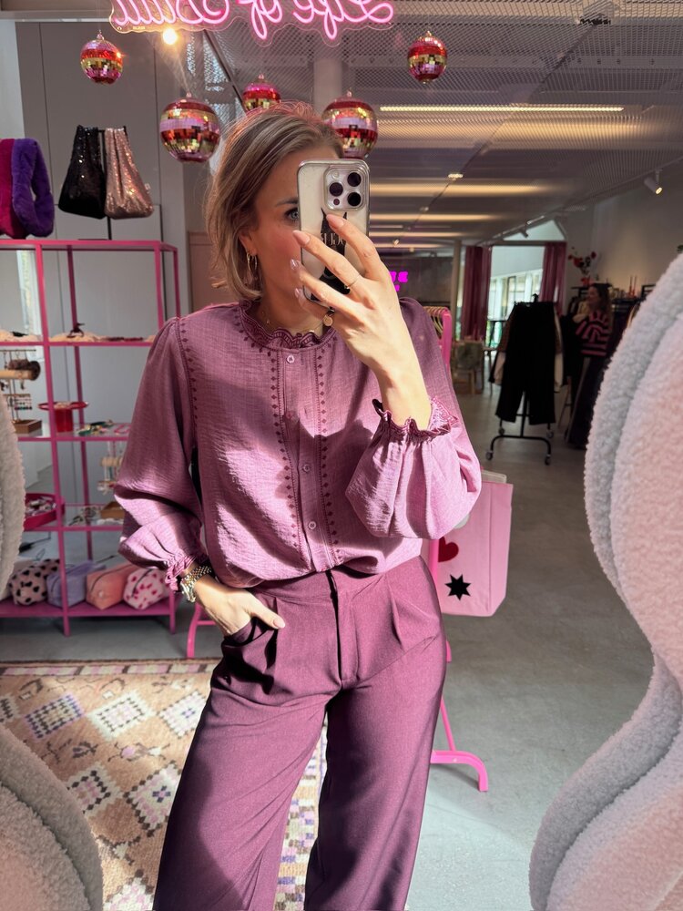 Ydence Blouse Hannah Mauve