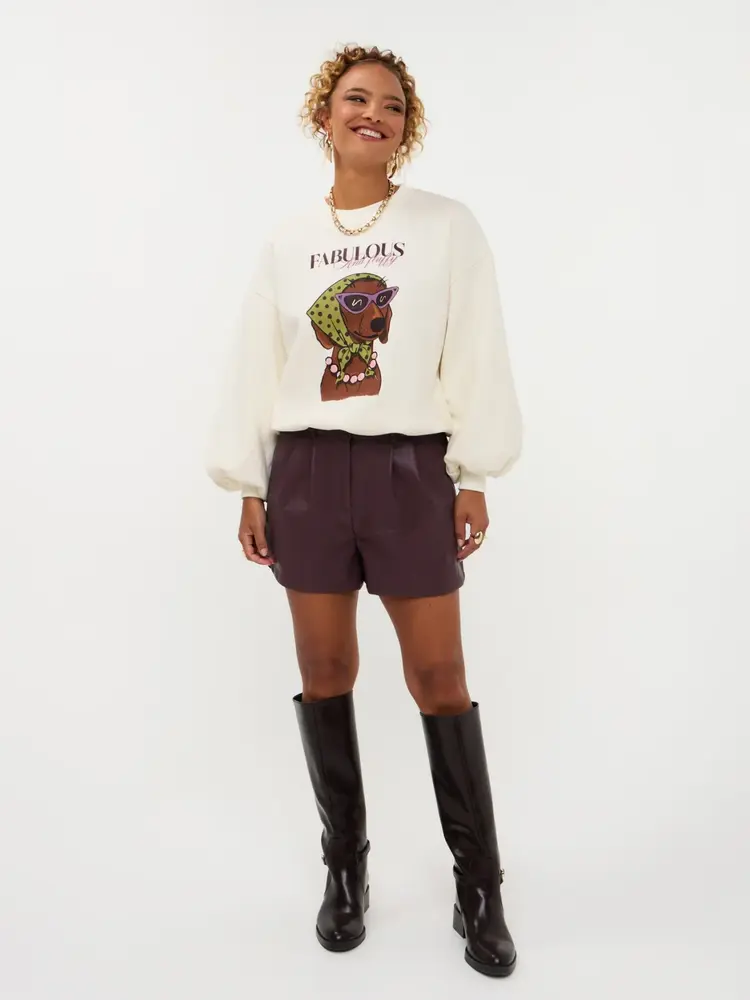 Ydence Sweater Fabulous And Fluffy Ecru